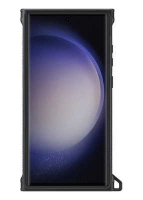   Луксозен защитен гръб оригинален EF-RS918CBEGWW Rugged Gadget Case за Samsung Galaxy S23 Ultra 5G SM-S918B черен и графит